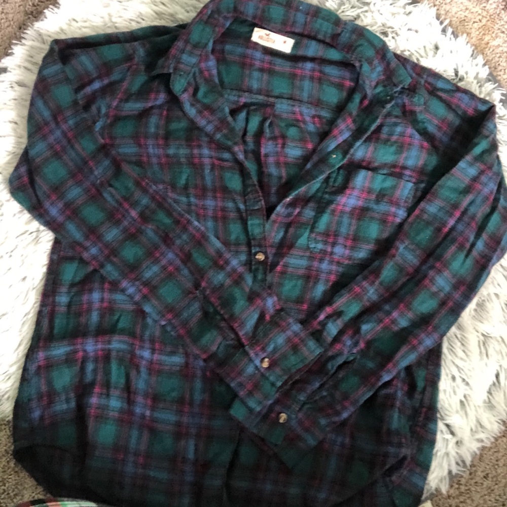 hollister flannel